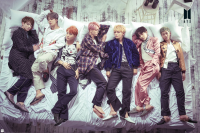 BTS - Poster - Group bed