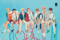 BTS - Poster - Group Blue