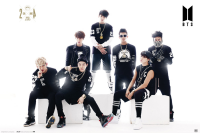 BTS - Poster - Black and white