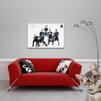 BTS - Poster - Black and white