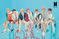BTS - Poster - Group Blau