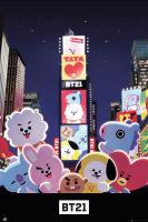 BT21 - Poster - Times Square