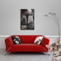 Star Wars - Poster - The Mandalorian - Helmet