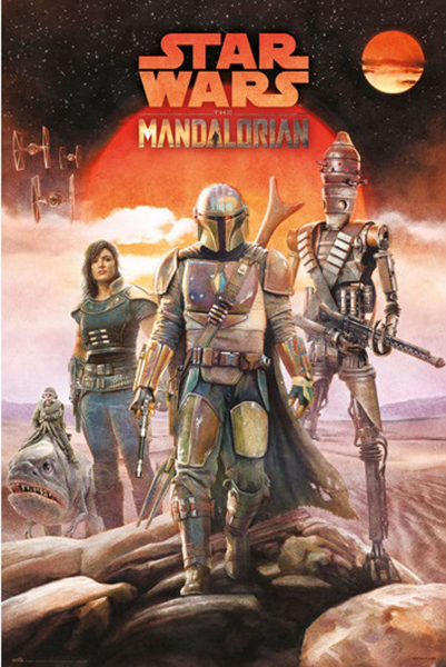 Star Wars - Poster - The Mandalorian - Crew