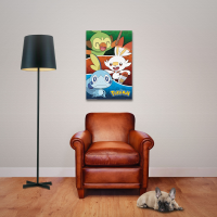 Pokemon - Pokémon - Poster - Galar Starters