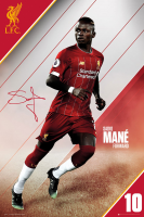 Fußball - Poster - FC Liverpool - Mane 19/20
