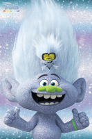 Trolls  - Poster - World Tour - Guy Diamond and Tiny