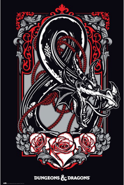 Dungeons & Dragons - Poster - Drache