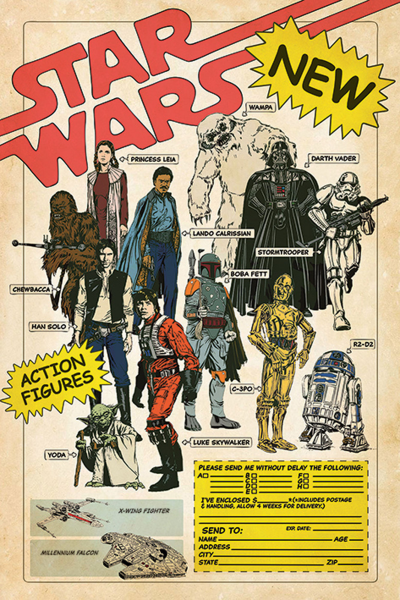 Star Wars - Poster - Action Figures