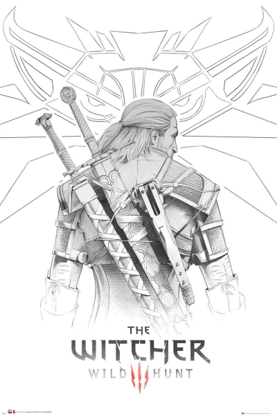 Witcher, The - Poster - Geralt Sketch