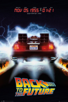 Back To The Future - Poster - Delorean