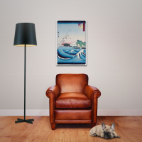 Hiroshige - Poster - The Seven Ri Beach