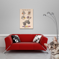 Pusheen - Poster - Toys for Cats