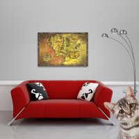 Lord Of The Rings - Poster - Classic Map