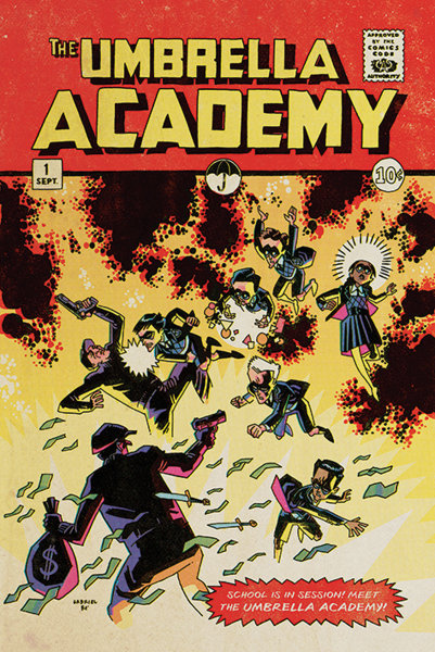 Umbrella Academy, The - Poster - School is in Session