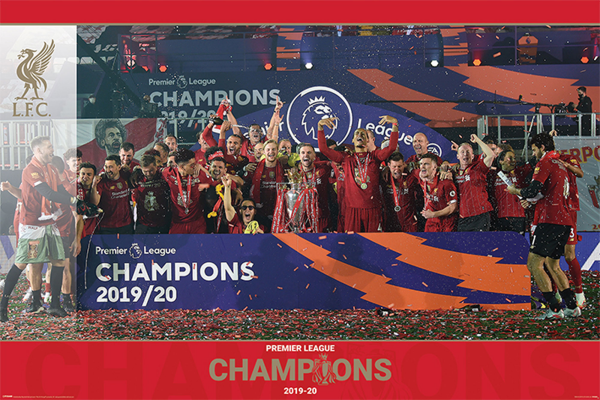 FC Liverpool - Poster - Trophy Lift