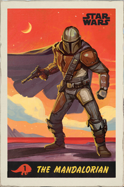 Star Wars - Poster - The Mandalorian