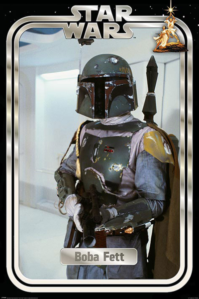 Star Wars - Poster - Boba Fett Retro Packaging