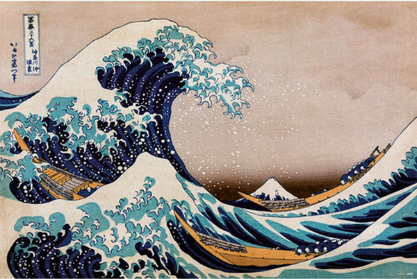 Great Wave - Poster - of Kanagawa