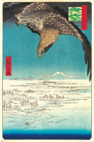 Hiroshige - Poster - Jumantsubo Plain at Fukagawa