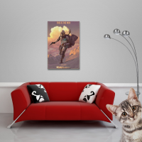 Star Wars - Poster - The Mandalorian - on the Run