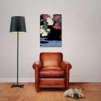 Ohara Koson - Poster - Chrysanthemum and Running Water