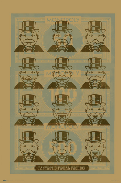 Monopoly - Poster - Facial Fashion
