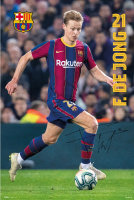 FC Barcelona - Poster - 2020/2021  De Jong