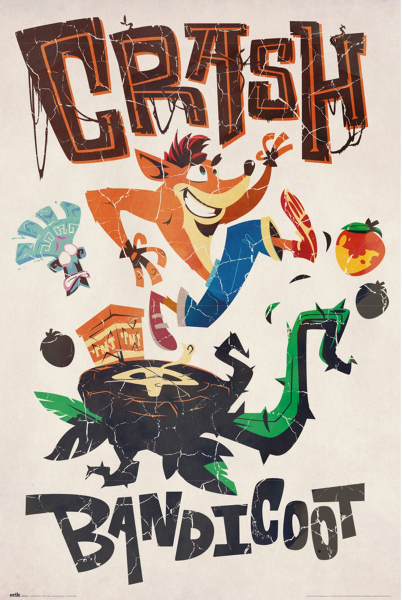 Crash Bandicoot - Poster - Adventures