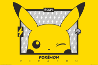 Pokemon - Pokémon - Poster - Pikachu wink