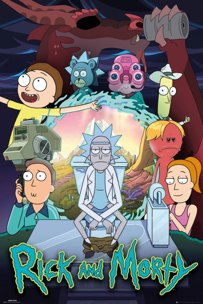 Rick & Morty - Poster - Season 4