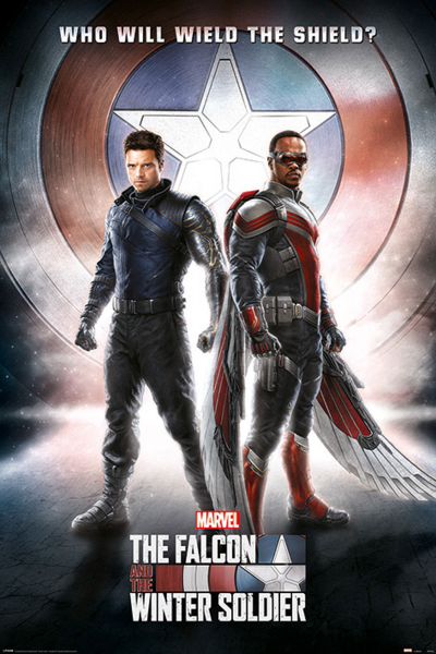 Falcon and Winter Soldier - Poster - Wield The Shield