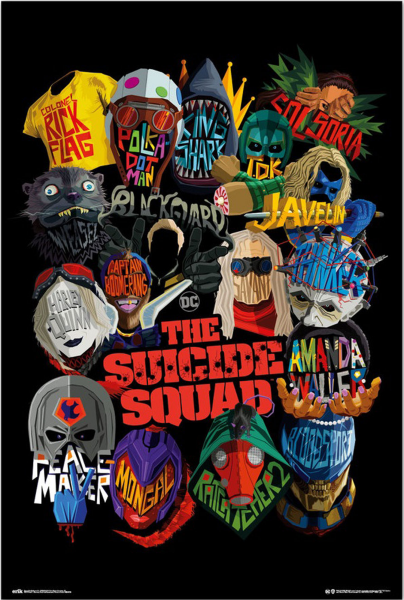 DC Comic - Poster - Suicide Squad - Masken