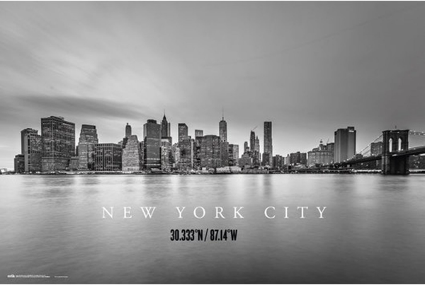 New York - Poster - City Skyline