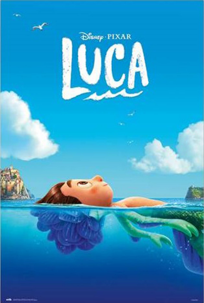 Disney - Poster - Pixar - Luca