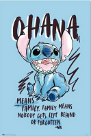 Disney - Poster - Stitch - Ohana