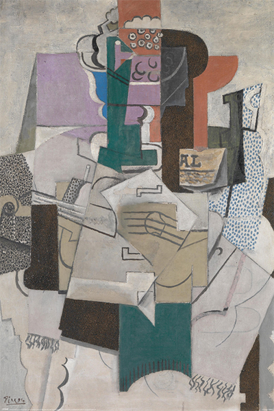 Picasso, Pablo - Poster - Fruit Dish, Bottle and Violin