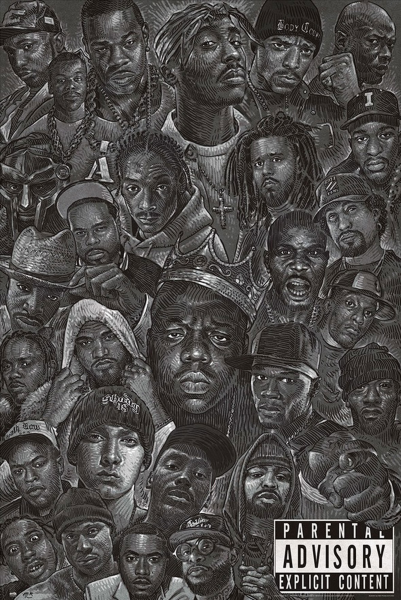Hip Hop - Poster - Allstars