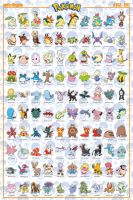 Pokemon - Pokémon - Poster - Johto Pokemon