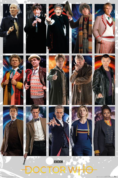Doctor Who - Poster - Doctors Grid