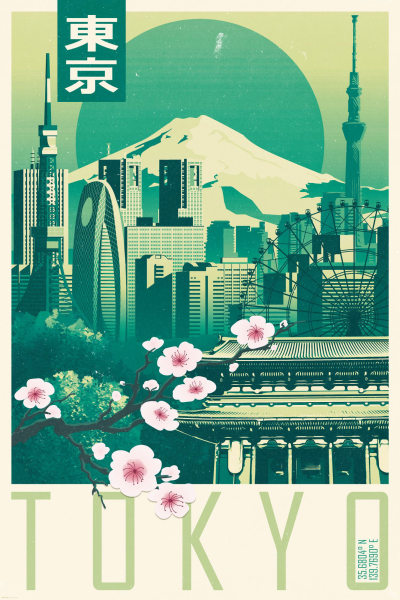 Japan - Poster - Tokyo
