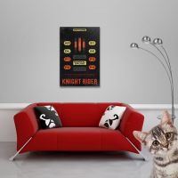 Knight Rider - Poster - Kontrolleinheit KITT