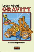 Steven Rhodes - Poster - Learn About Gravity