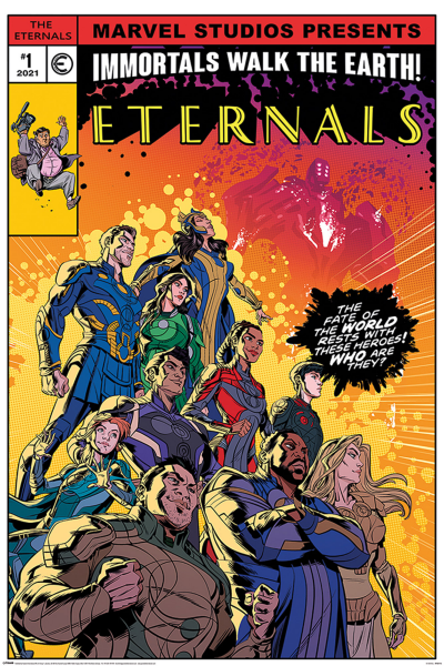 Eternals, The - Poster - Immortals Walk the Earth