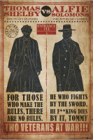 Peaky Blinders - Poster - Thomas vs Alfie