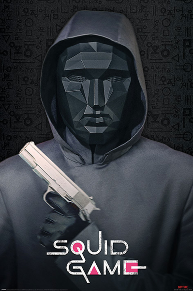 Squid Game - Poster - Black Mask