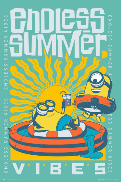 Despicable Me - Poster - Minions - Endless Summer