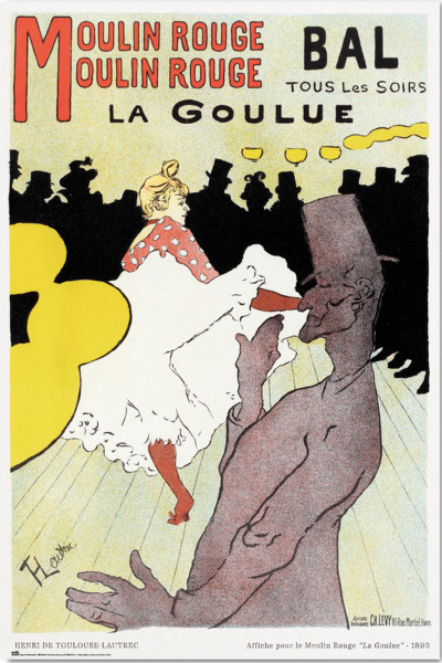 Moulin Rouge - Poster - La Goulue