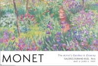 Monet, Claude - Poster - Garden in Giverny