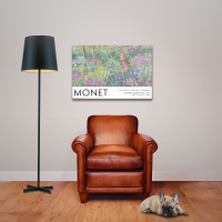 Monet, Claude - Poster - Garden in Giverny